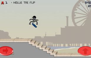 Stickman Skater screenshot 1