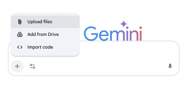 Audio files are finally supported in Google Gemini image