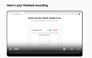 Save the video on your computer