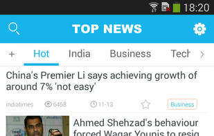 TopNews screenshot 1