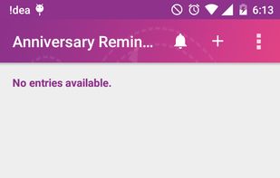 Anniversary Reminder screenshot 2