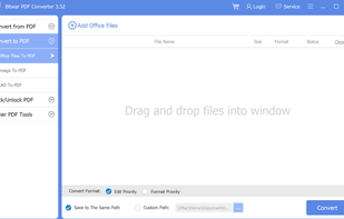 Bitwar PDF Converter screenshot 3