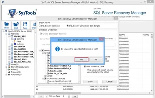 SysTools SQL Server Recovery Manager screenshot 3