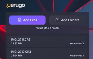 Erugo screenshot 1