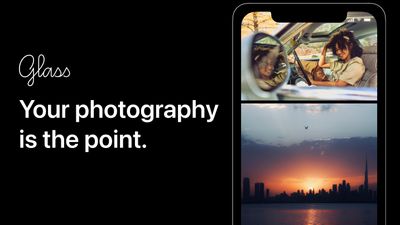 Glass — your photography is the point.
