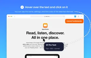 FontDetector Pro screenshot 1
