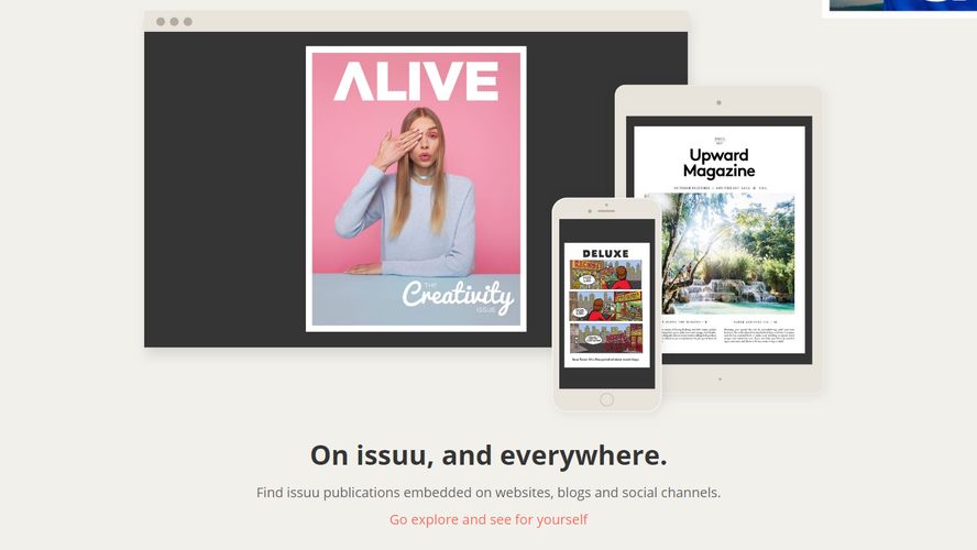 Issuu Digital Publishing Platform for Magazines, Catalogs and more