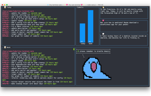 tiny-care-terminal screenshot 1