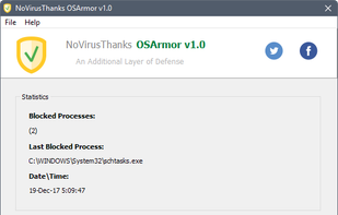 OSArmor screenshot 1