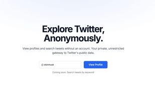 Twitter Viewer screenshot 1
