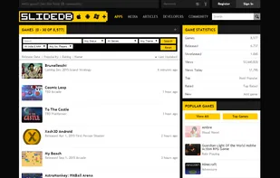 Slide DB screenshot 1