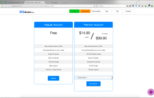 3D Viewer Online screenshot 1