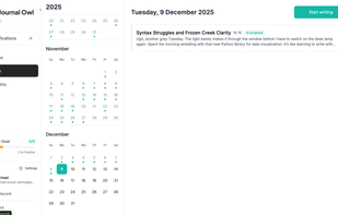 Journal Owl screenshot 1