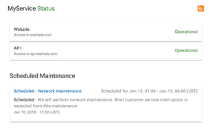 LambStatus screenshot 1