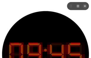 Retro - Clock Widget screenshot 2
