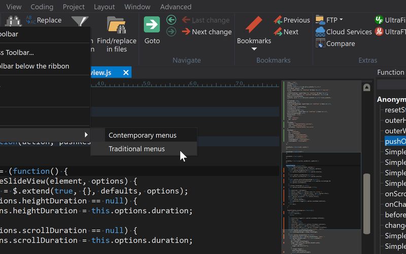 How to Change the Theme of Code Blocks 20.03 to Dark Mode in