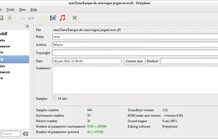 Polyphone screenshot 1