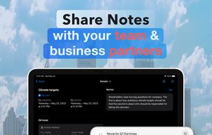 Collaborate and Share with Ease
Our app allows you to send detailed notes with just a few taps.