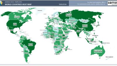 Geographical Heat Map Generator