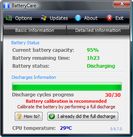 BatteryCare screenshot 1