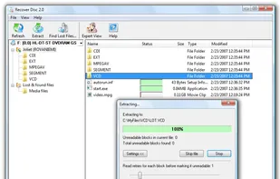 Recover Disc screenshot 1