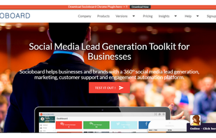 Socioboard screenshot 1
