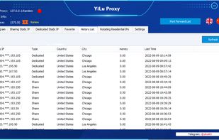 YiLu Proxy screenshot 2