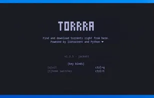 Torrra screenshot 1