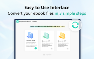 Kingshiper EPUB to PDF Converter screenshot 3