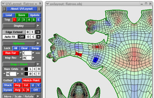 UVLayout screenshot 1
