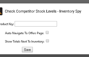 Inventory Spy settings
