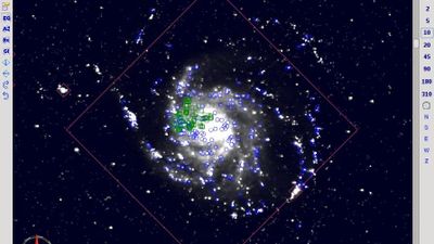 M101 with Virtual Observatory data