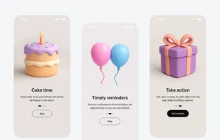 Pinata Birthday Reminders screenshot 1