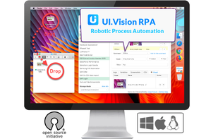 UI.Vision RPA software is a browser extension, but it can do desktop automation as well! 