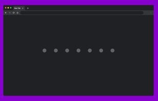 Ultra Minimal New Tab screenshot 1