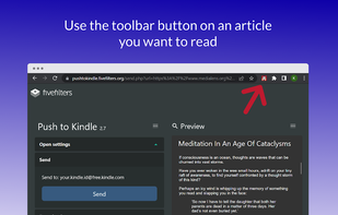Push to Kindle screenshot 1