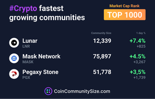 CoinCommunitySize screenshot 2