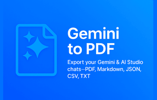 Gemini to PDF screenshot 1