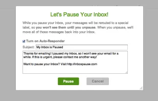 Inbox Pause screenshot 1