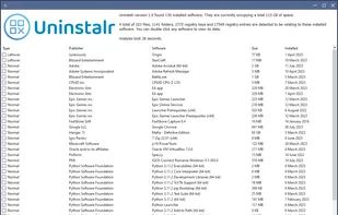 Uninstalr screenshot 1