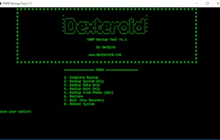 TWRP Backup & Restore Tool screenshot 1