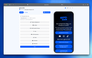 geno.link Page Builder