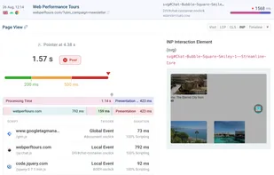 Debug slow interactions