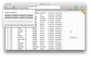 TableEdit screenshot 1