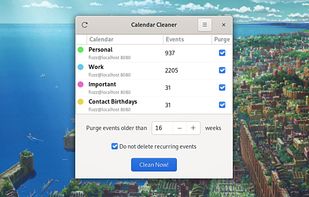 CalCleaner screenshot 1