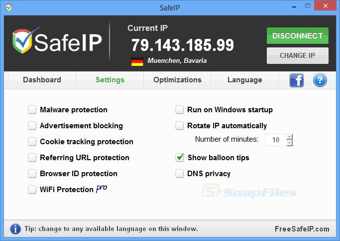Safeip windows. Safeip.