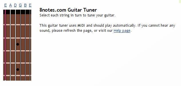 8notes guitar deals tuner