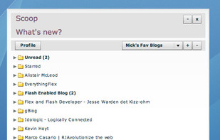 Scoop RSS screenshot 1