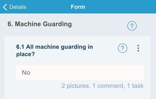 Mandatory form and media submission fields ensure high data integrity.