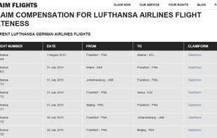 ClaimFlights screenshot 2